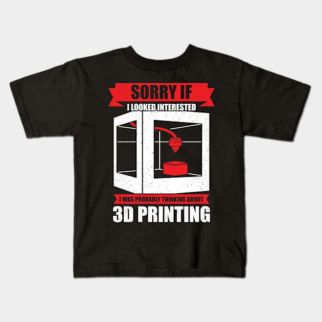 3D Print Printing Artist Gift Kids T-Shirt by Dolde08